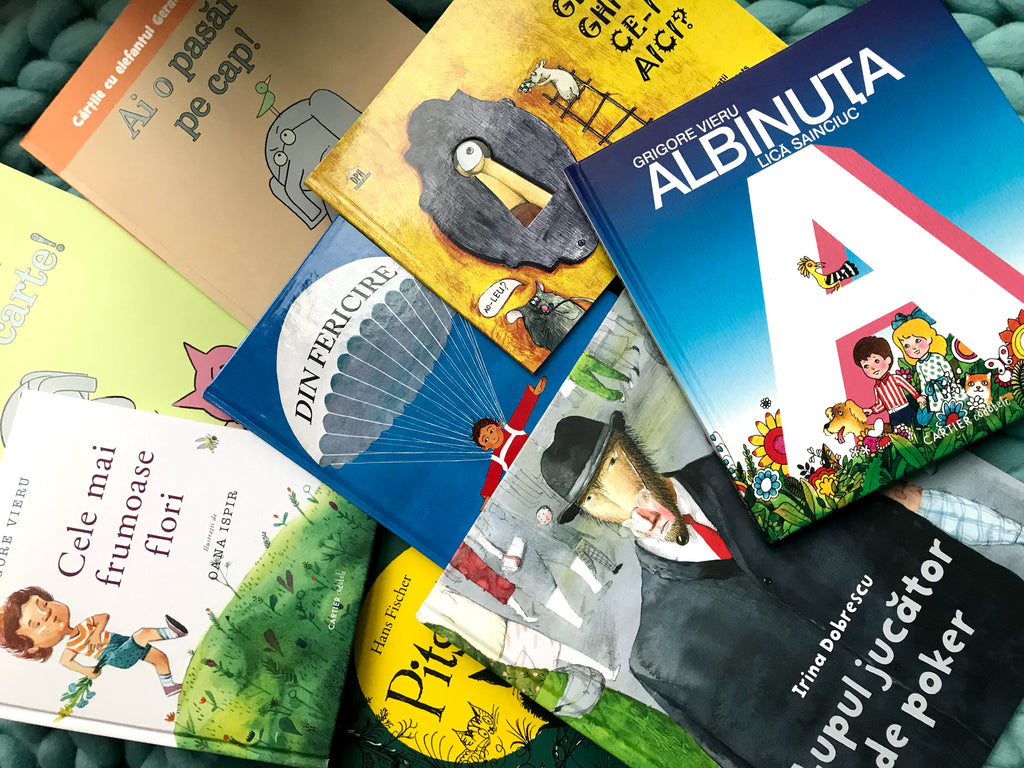 8 cărți pentru copii recomandate de Andrei