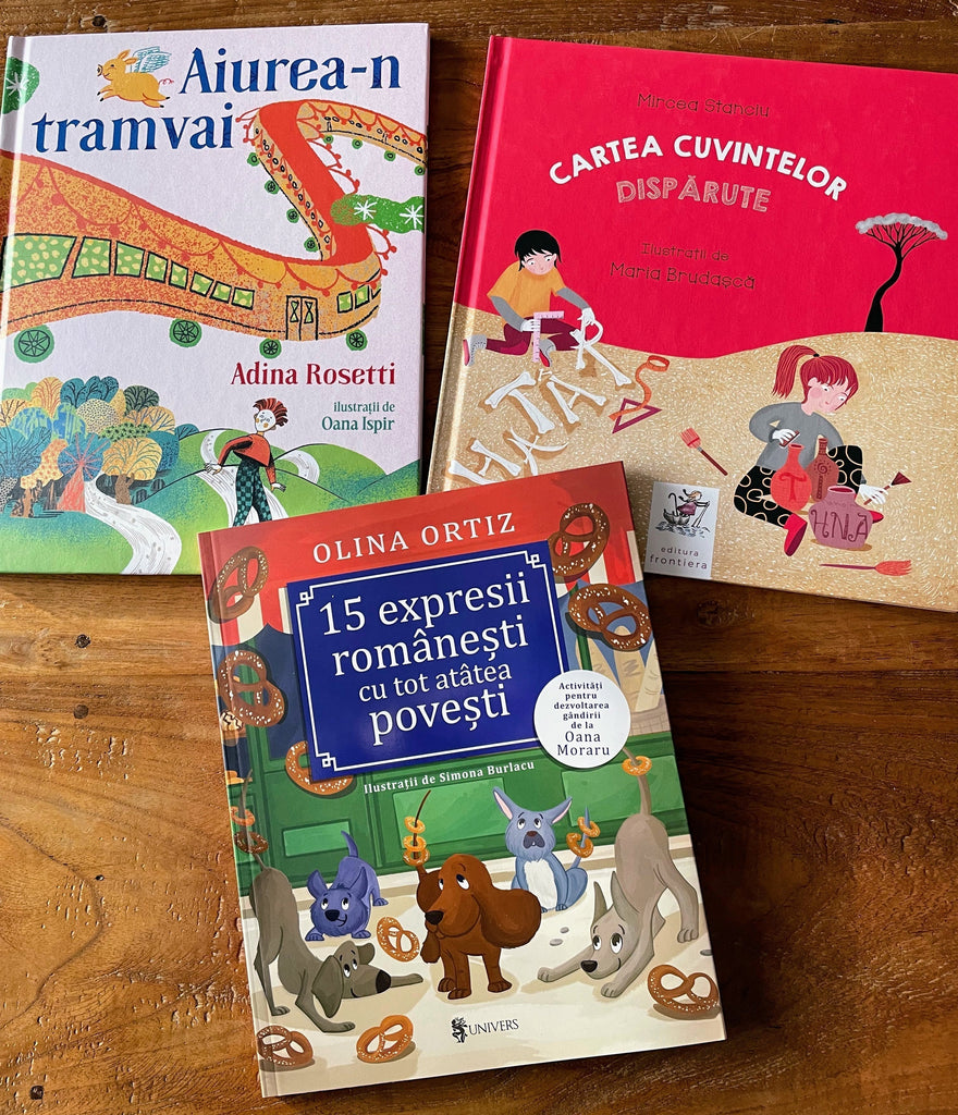 Trei cărți pentru copii care păstrează vie limba bunicilor