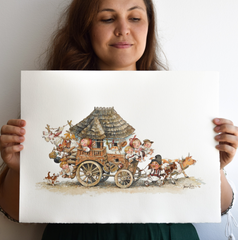 De vorbă cu Diana Tivu, ilustrator și autor de cărți pentru copii