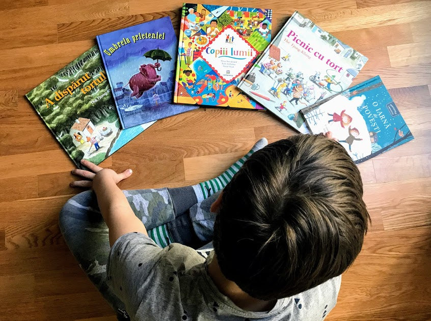 Primele cărți pentru copii recomandate de Andrei