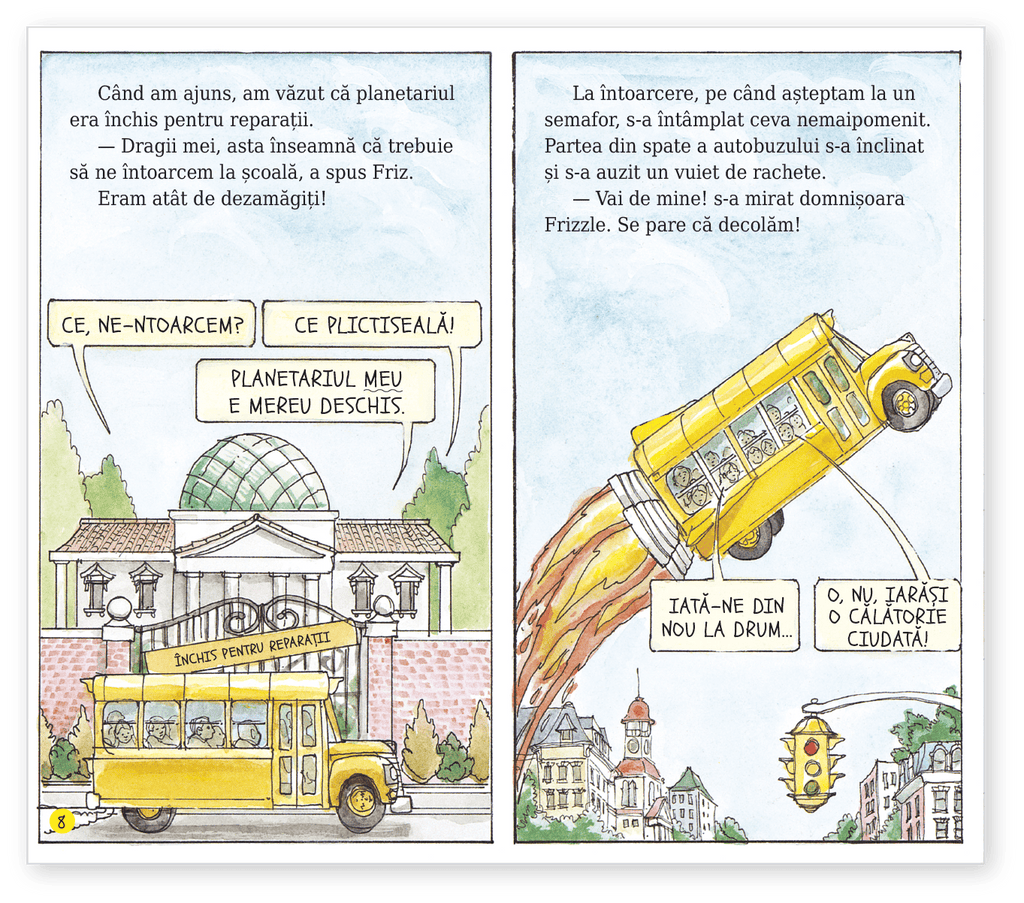 utobuzul magic. Rătăciți în Sistemul Solar