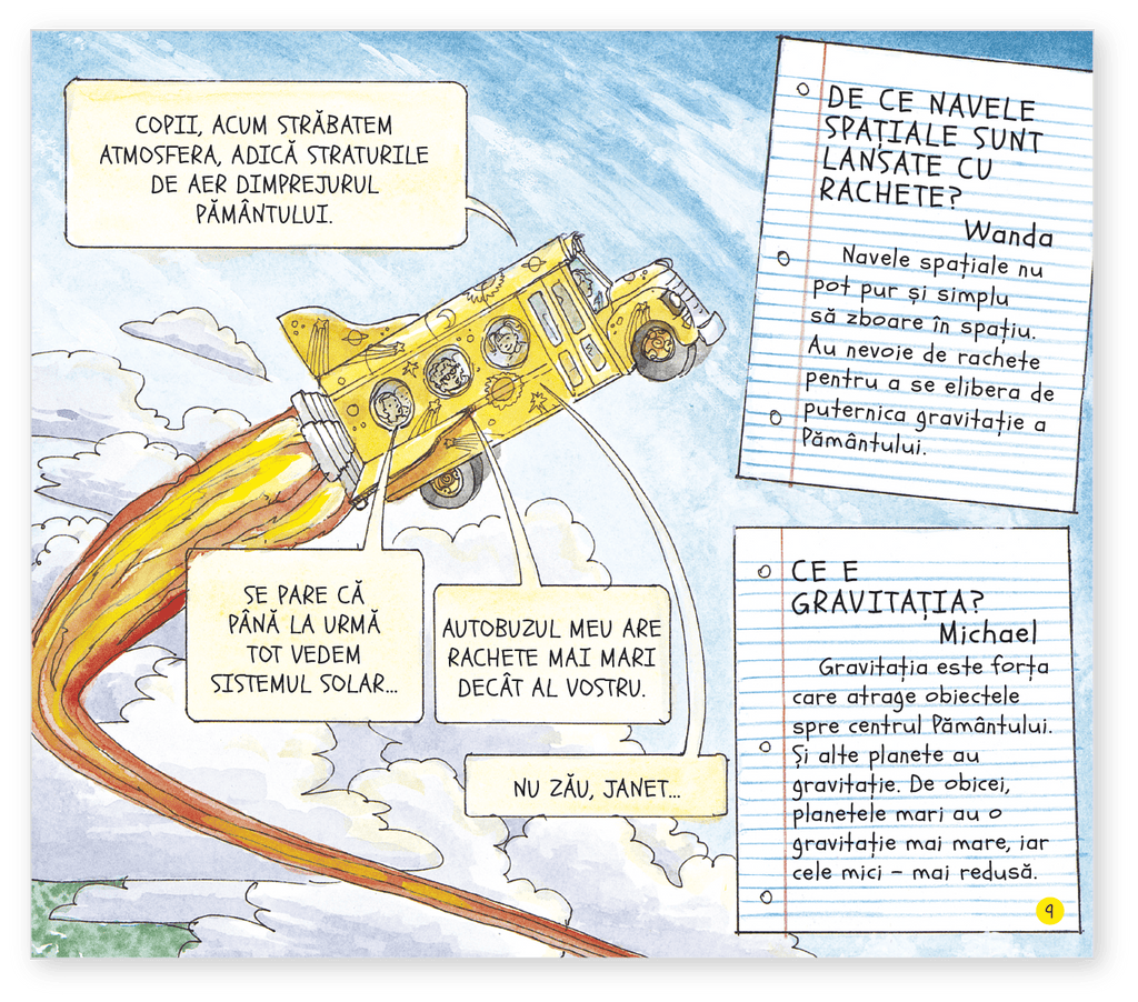 utobuzul magic. Rătăciți în Sistemul Solar