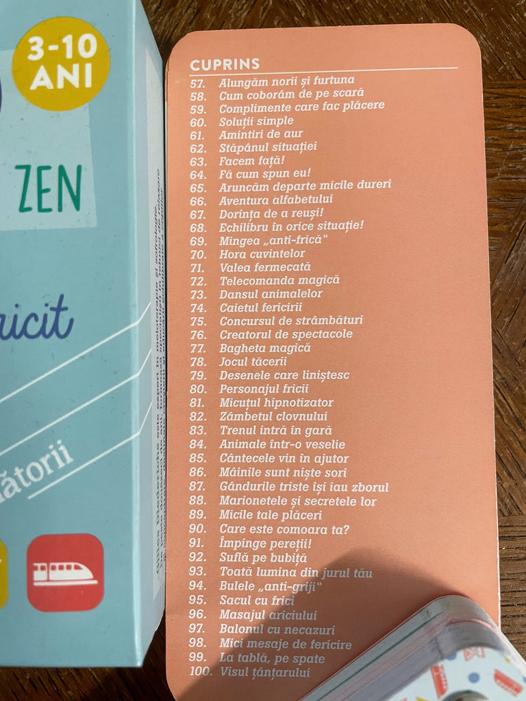 100 de activități Zen pentru un copil fericit