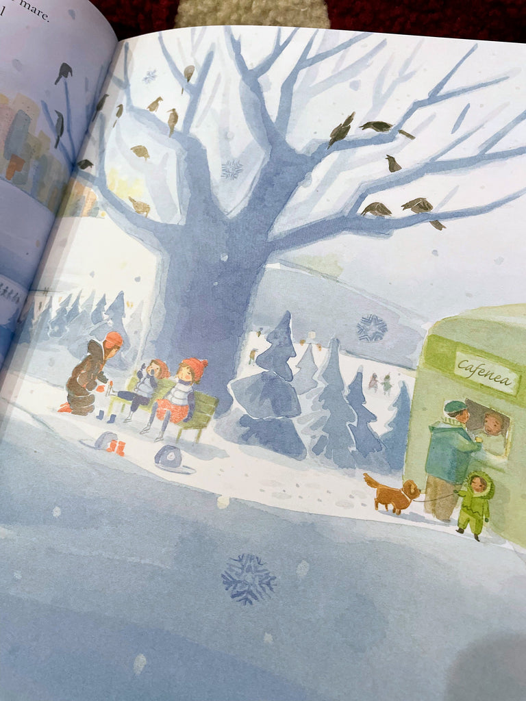 Tina și primele ei patine