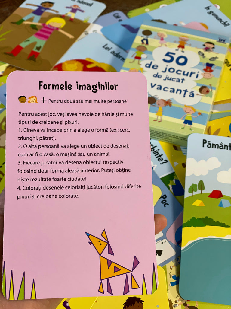 50 de jocuri de jucat în vacanță
