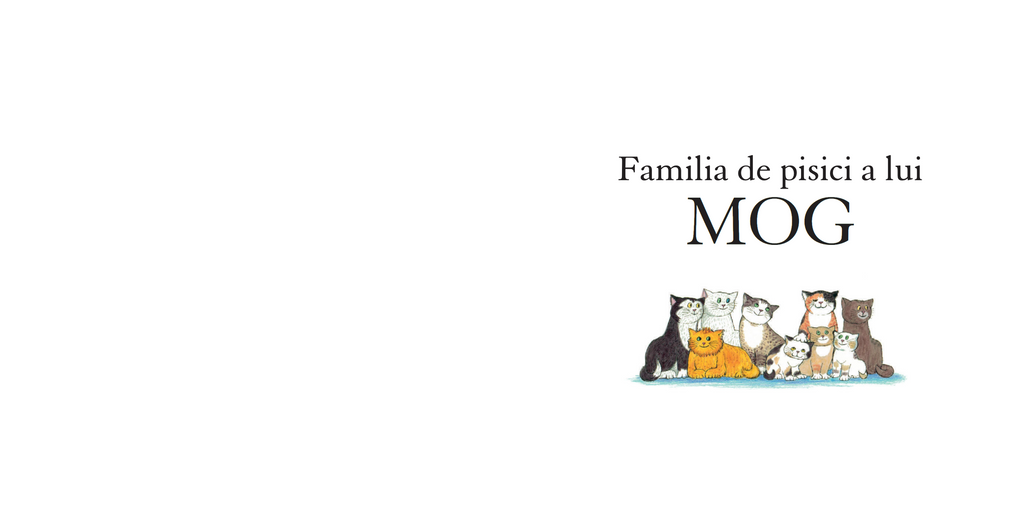 Familia de pisici a lui MOG. MOG în grădină