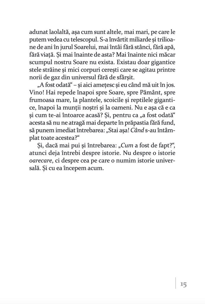 O scurtă istorie a lumii | paperback