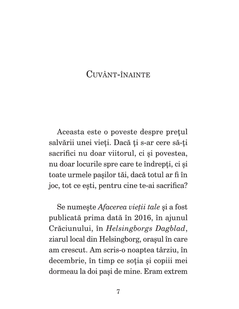 Afacerea vieții tale
