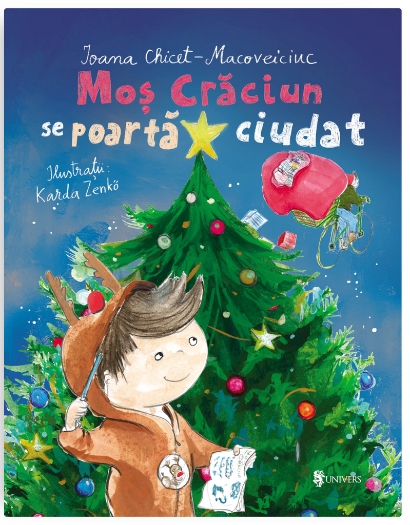 Moș Crăciun se poartă ciudat