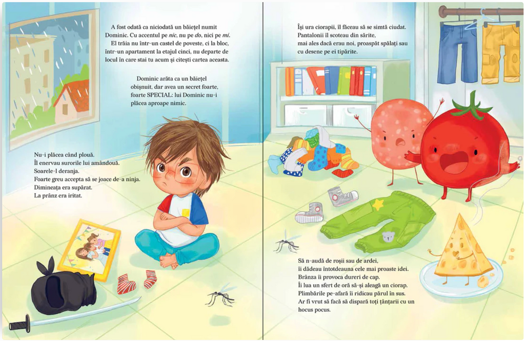 Dominic, băiețelul căruia nu-i plăcea (aproape) nimic