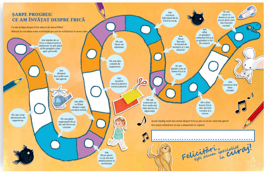 FricaÎmprietenește-te cu Frica. Mic manual cu explicaţii și activităţi de îmblânzit frica