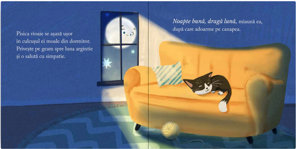 Noapte bună, dragă Lună