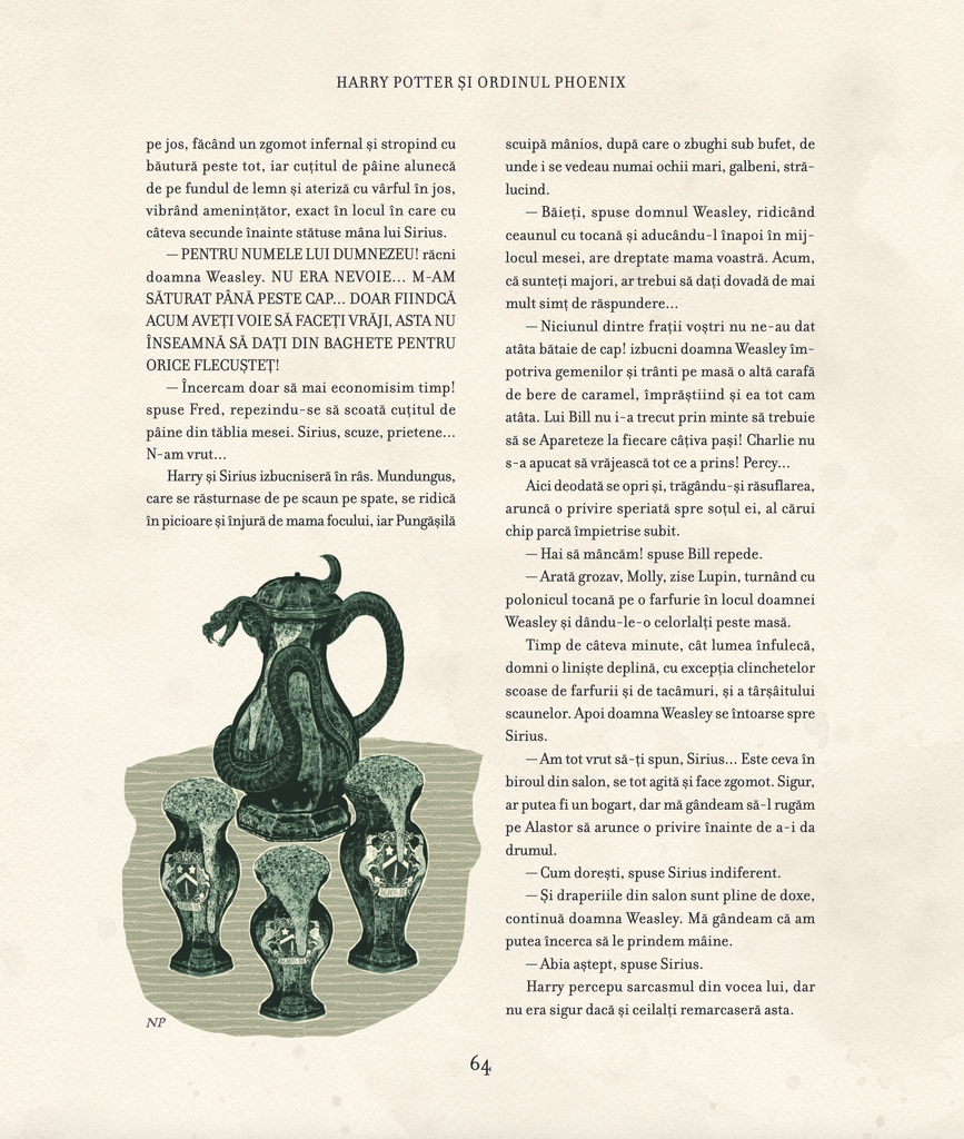 Harry Potter și Ordinul Phoenix (#5), ediție ilustrată