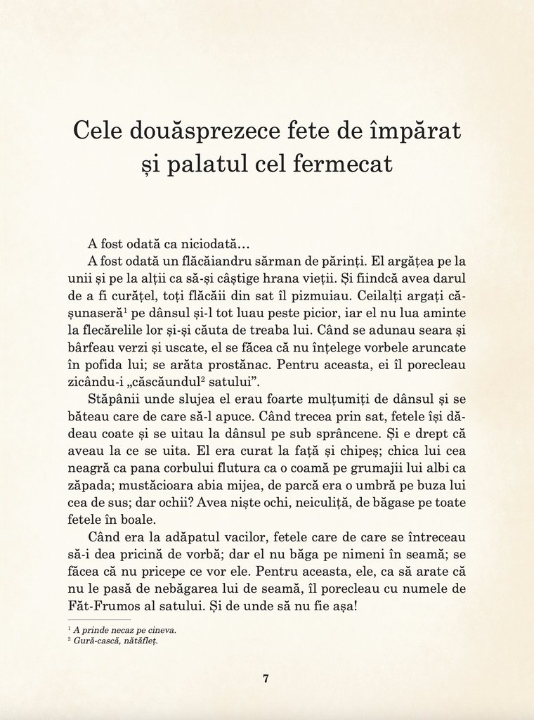 Basme românești. Sarea-n bucate și alte povești cu tâlc