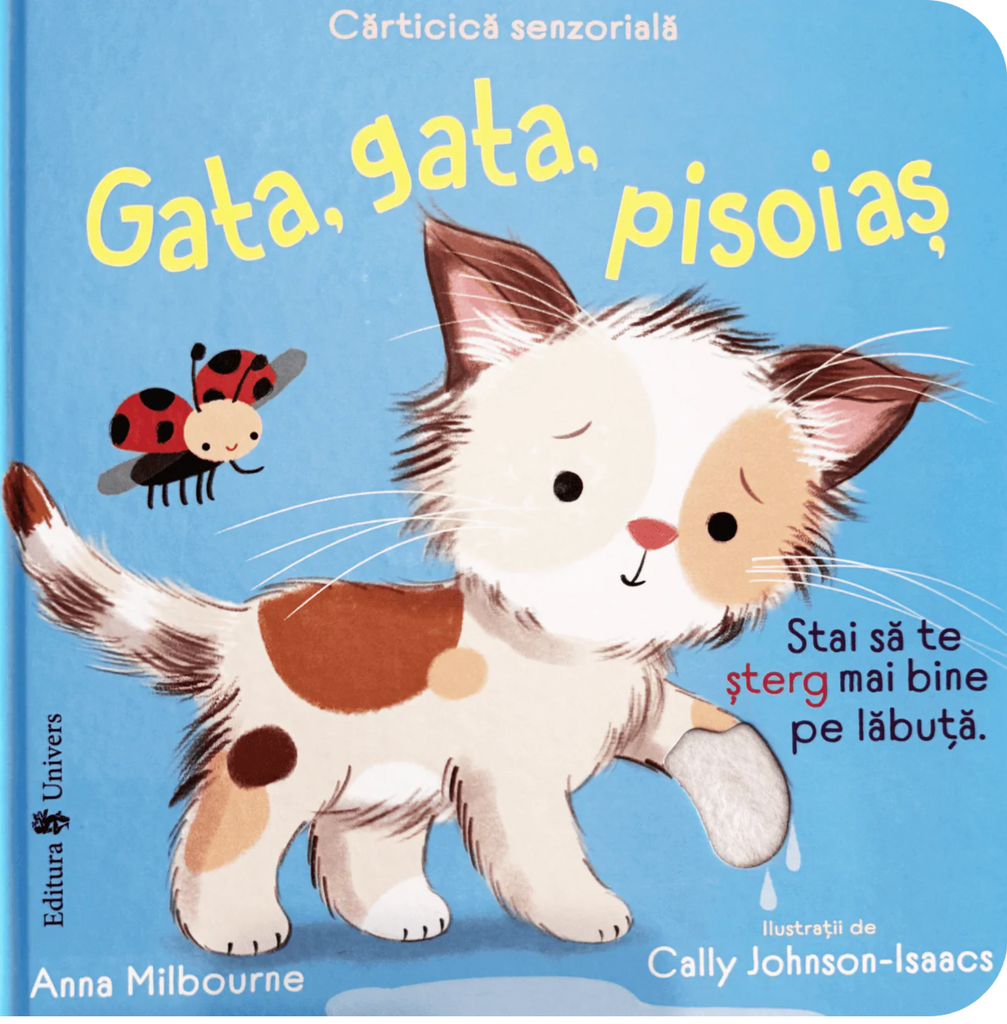 Gata, gata, pisoiaș - carte senzorială