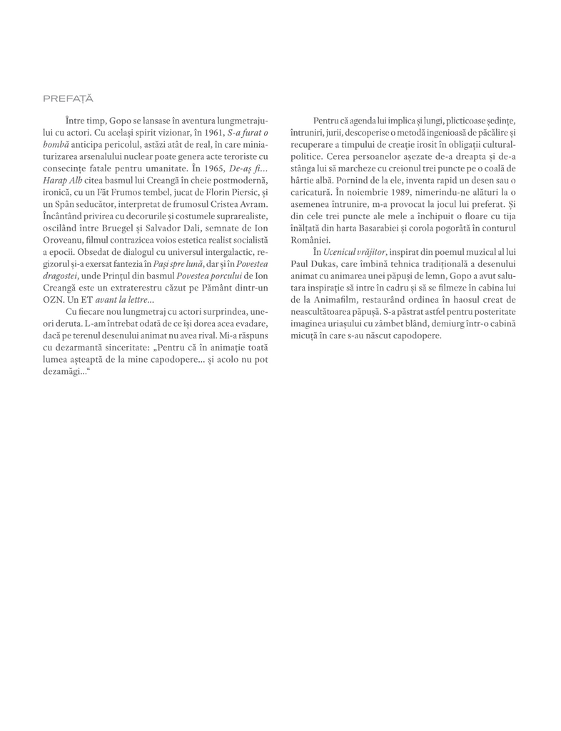 GOPO în 100 de amintiri