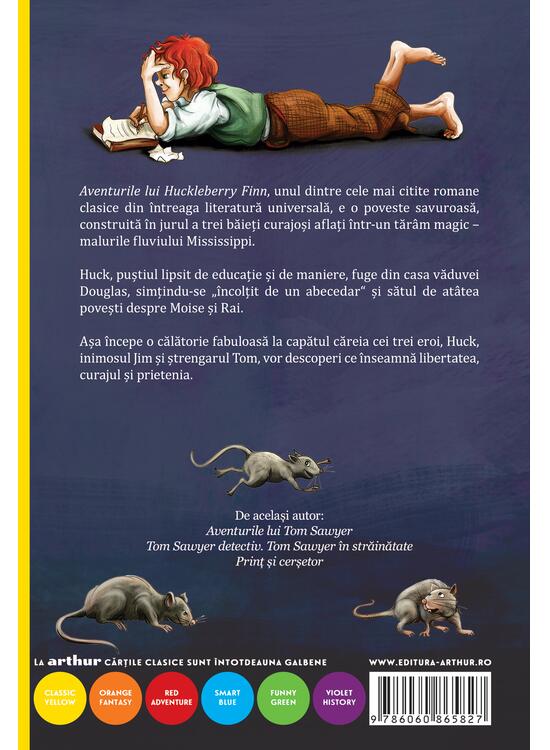 Aventurile lui Huckleberry Finn | paperback