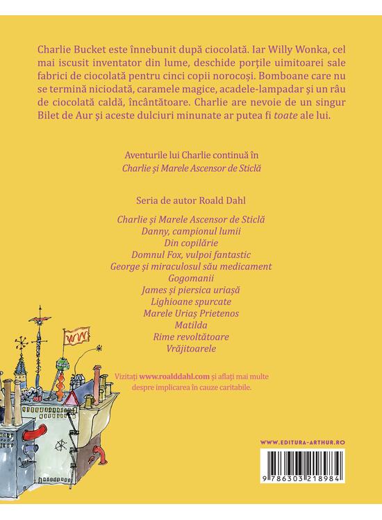 Charlie și Fabrica de Ciocolată | format mic