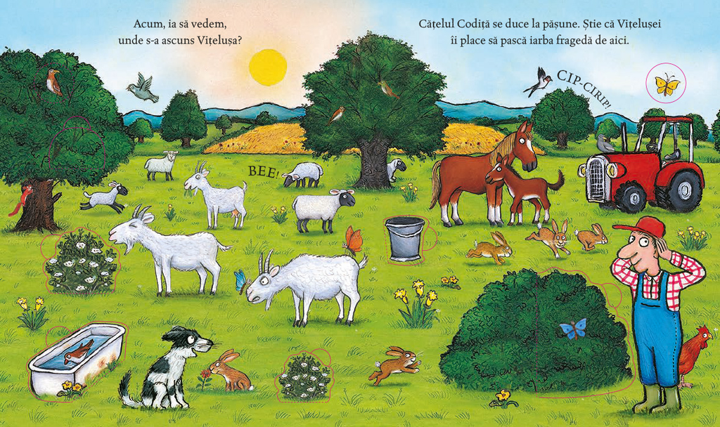 De-a v-ați ascunselea la fermă