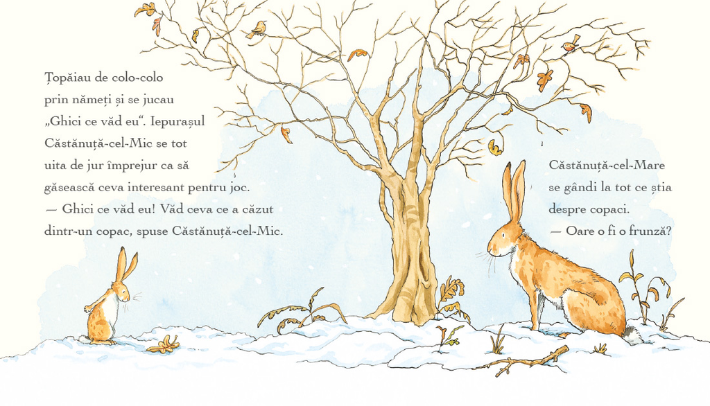 Ghici cât de mult te iubesc când vine iarna