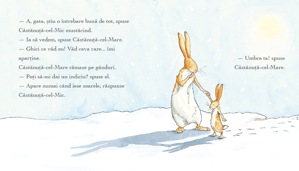 Ghici cât de mult te iubesc când vine iarna