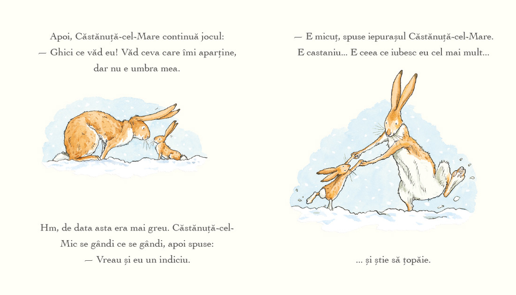 Ghici cât de mult te iubesc când vine iarna