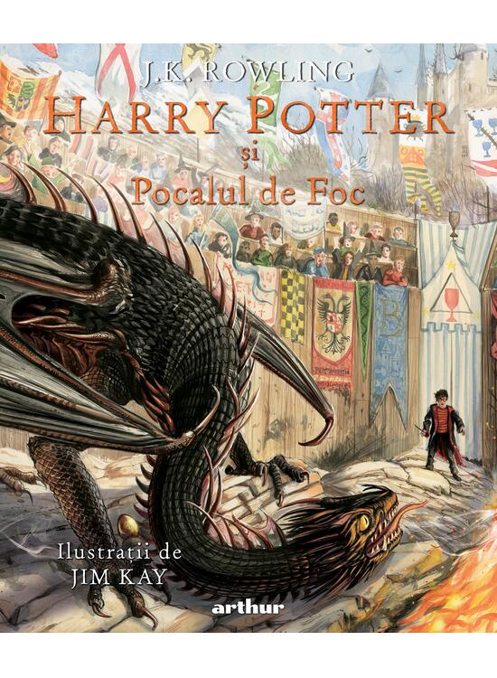 Harry Potter și Pocalul de Foc #4, ediție ilustrată