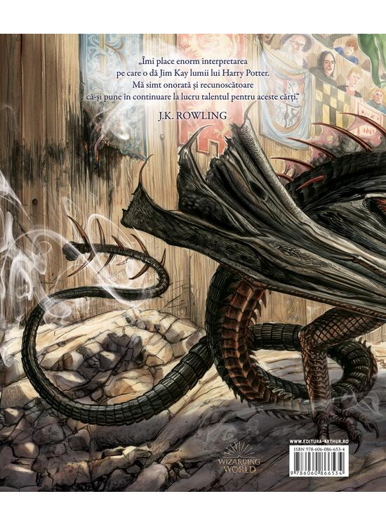 Harry Potter și Pocalul de Foc #4, ediție ilustrată