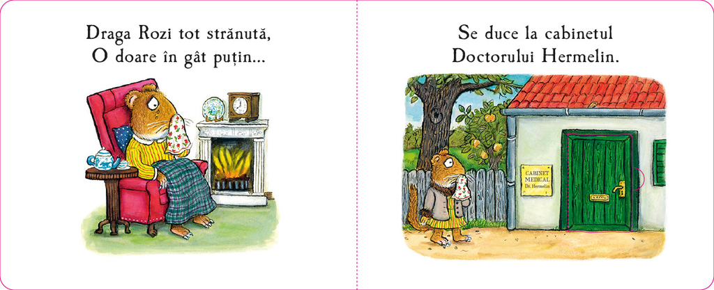 Rozi e răcită