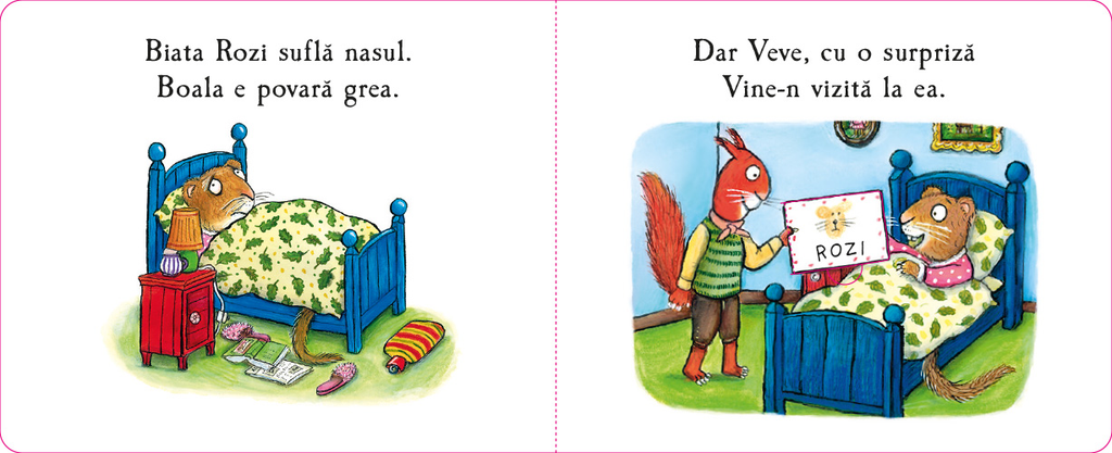Rozi e răcită