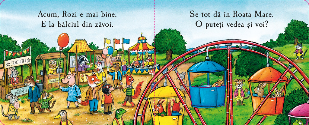 Rozi e răcită