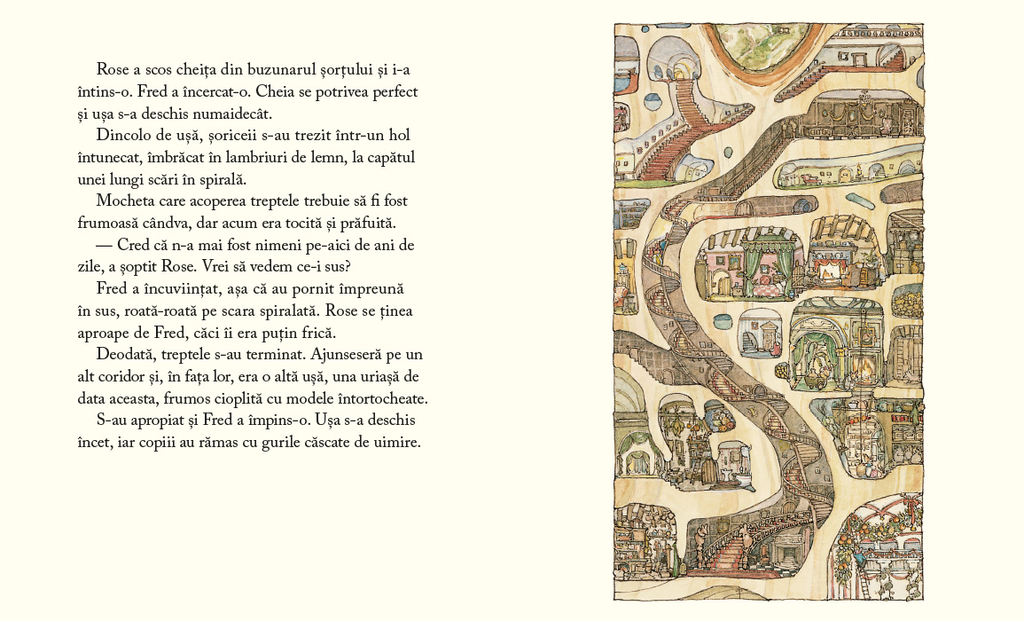 Desișul de Muri. Scara secretă (editura Cartea Copiilor)