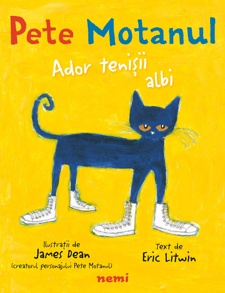 Pete Motanul. Ador tenișii albi - Librăria lui Andrei