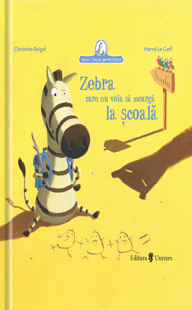 Zebra care nu voia sa meargă la școală - Librăria lui Andrei