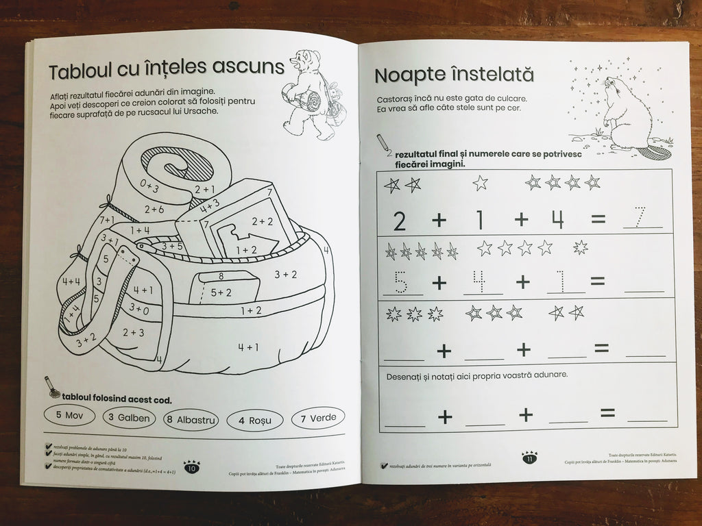 Matematica în povești: Adunarea