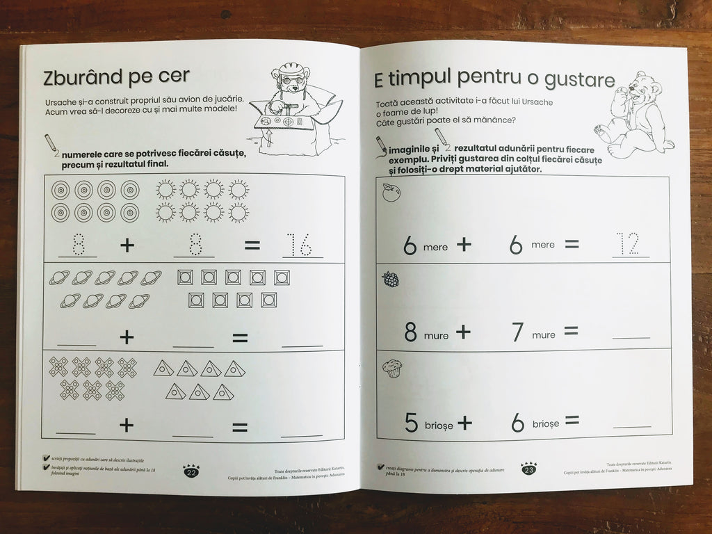 Matematica în povești: Adunarea