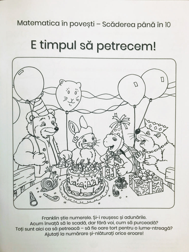 Matematica în povești: Scăderea