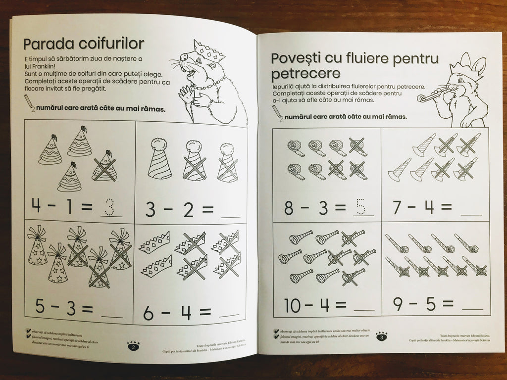 Matematica în povești: Scăderea