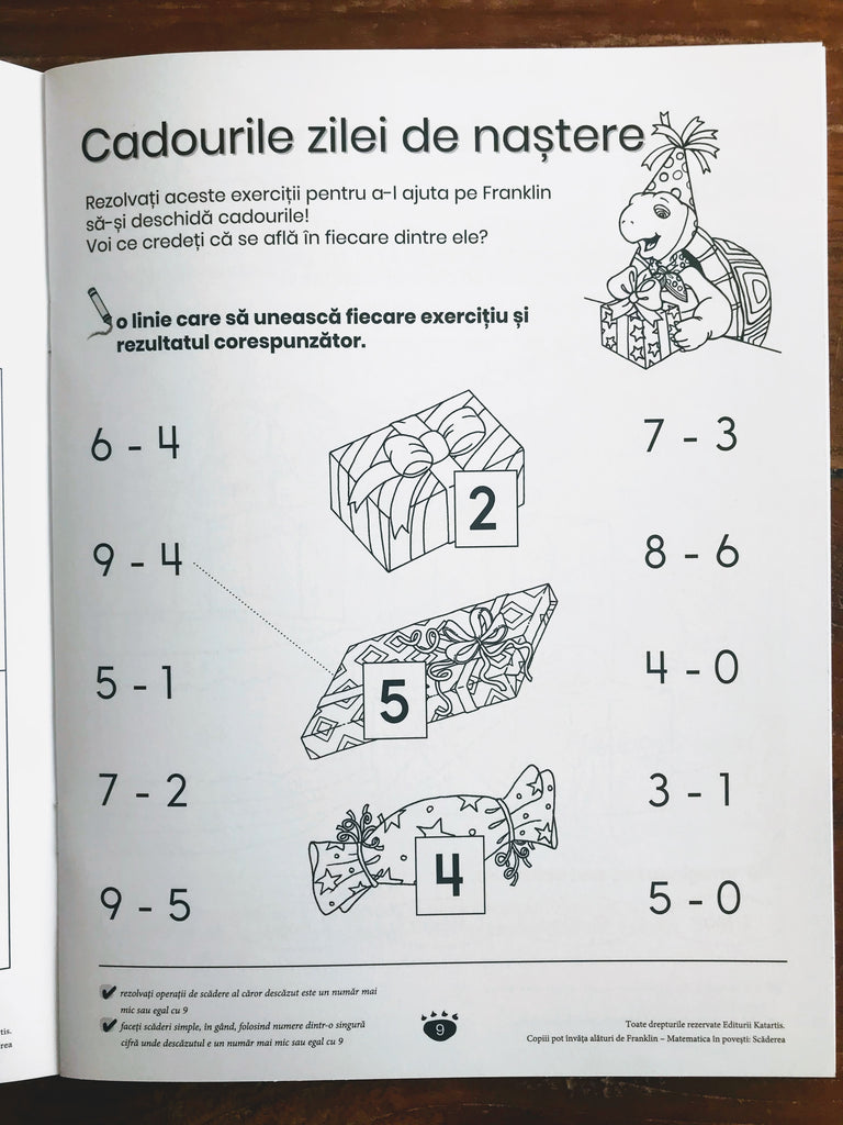 Matematica în povești: Scăderea