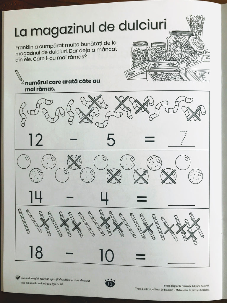 Matematica în povești: Scăderea