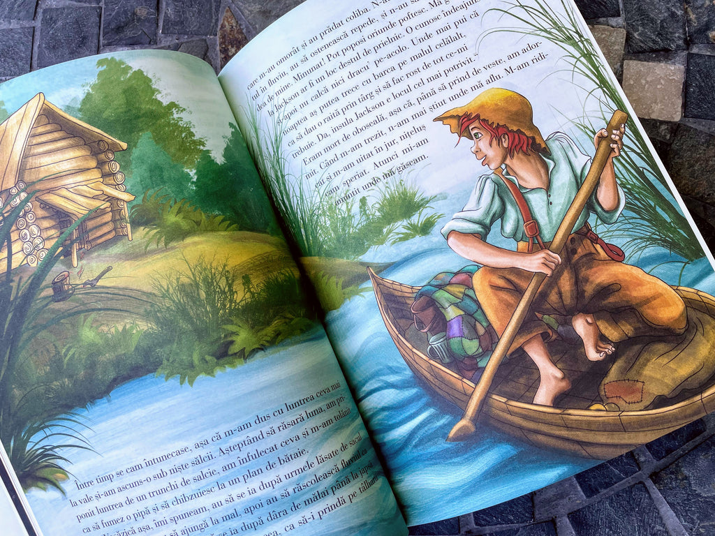 Aventurile lui Huckleberry Finn. Mari clasici ilustrați