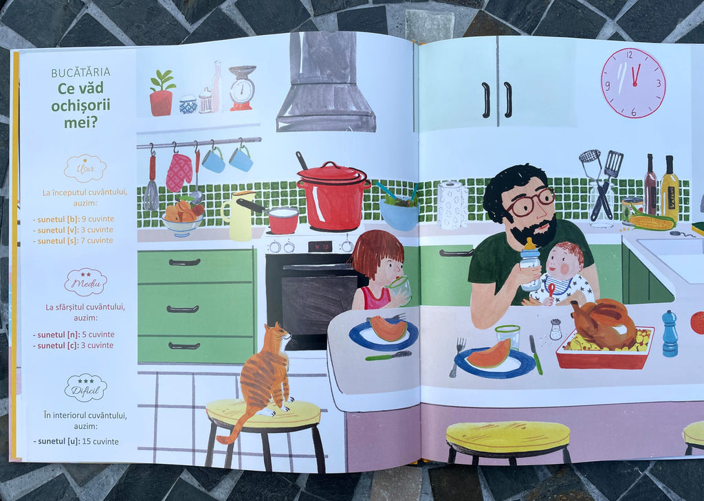 Ce văd ochișorii mei? Caută și găsește cu Montessori. Acasă