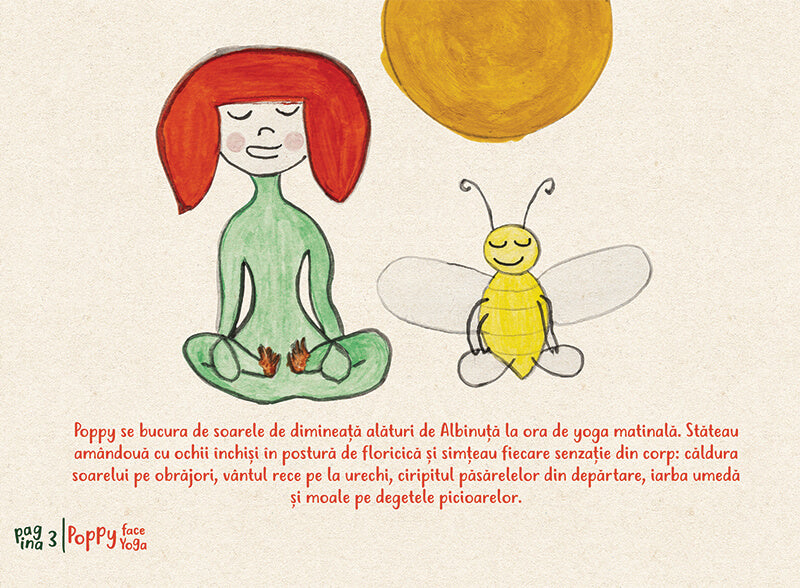 Poppy face yoga (+poster cadou)