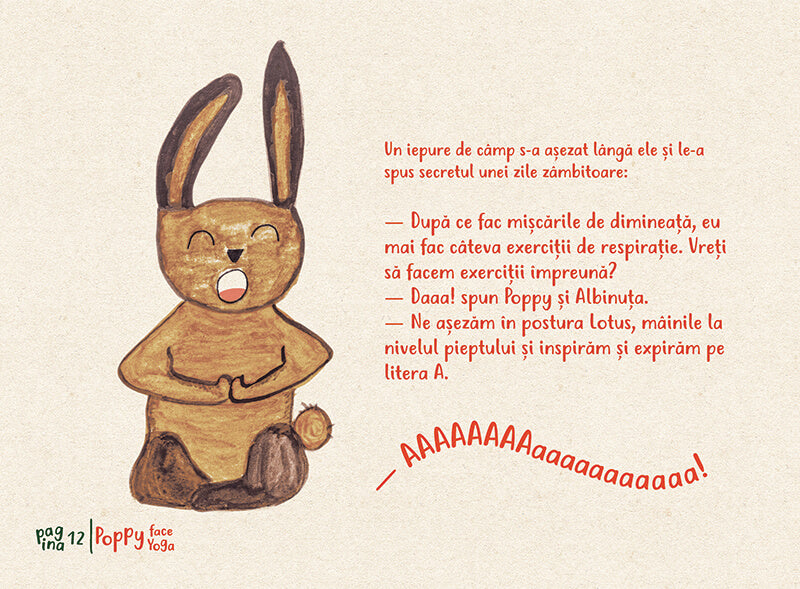 Poppy face yoga (+poster cadou)