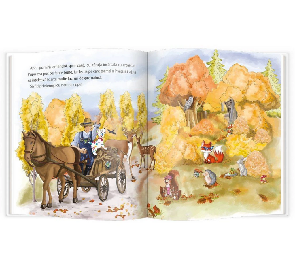 Pupo învață să protejeze natura - Librăria lui Andrei