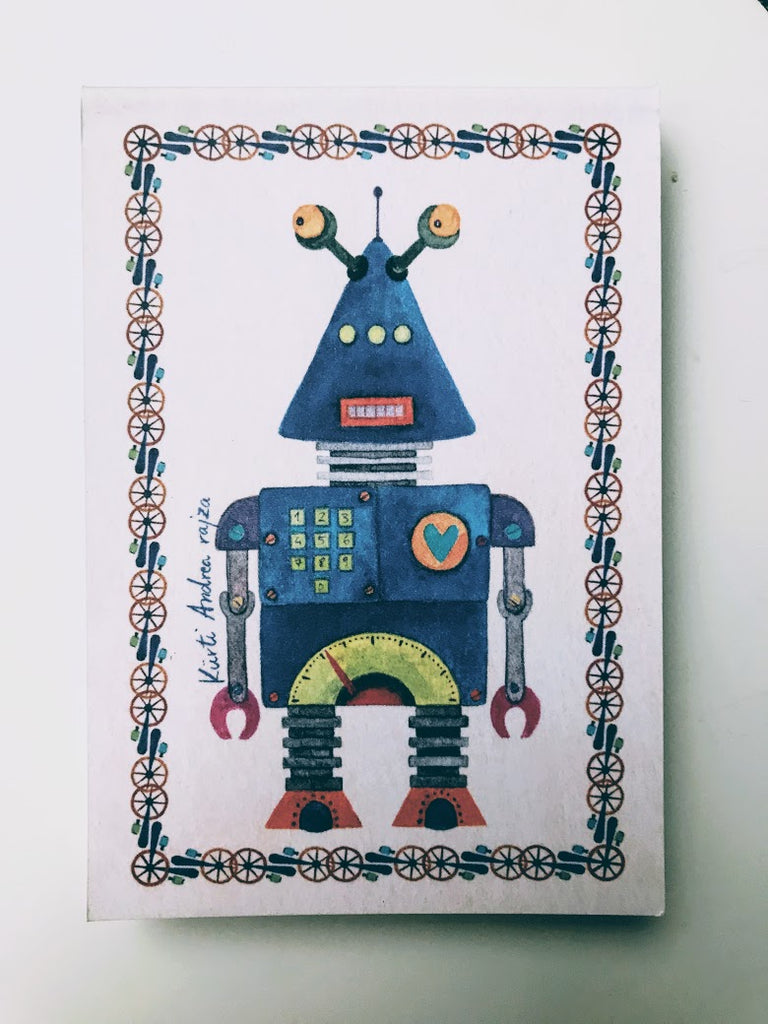 Carnețel 25 - Robot - Librăria lui Andrei