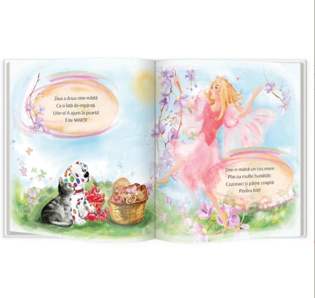 Pupo și Miți învață zilele săptămânii - Librăria lui Andrei