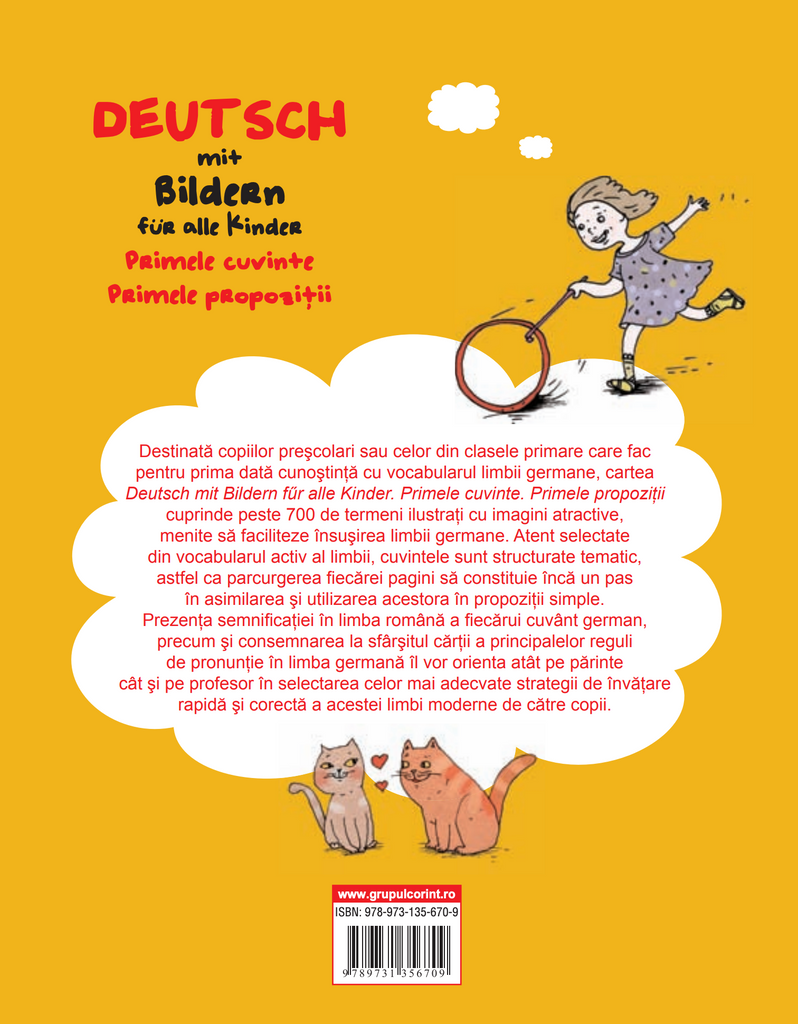 Deutsch mit Bildern für alle Kinder. Primele cuvinte. Primele propozitii - Librăria lui Andrei