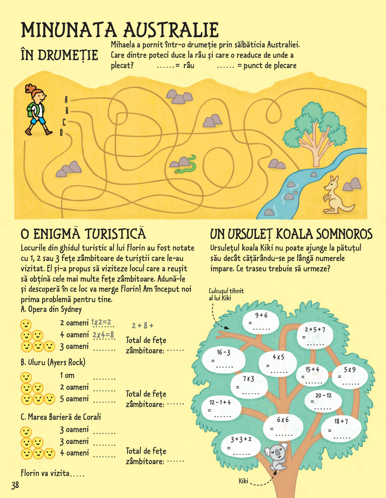 Explorează lumea. Activități pentru excursii și vacanțe