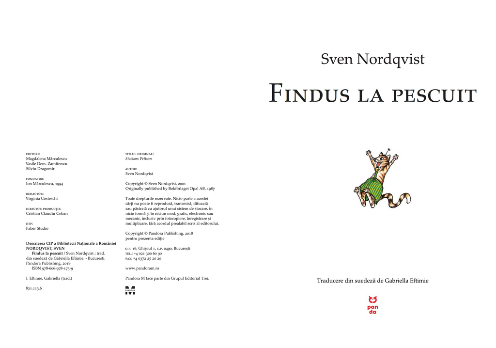 Findus la pescuit (Seria "Pettson și Findus")